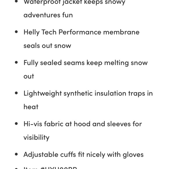 EUC Helly Hansen Girls Legend Ski Jacket - Picture 6 of 6